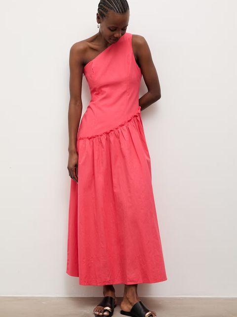 Answear.LAB sukienka rozkloszowana bawełniana - zdjęcie produktu nr 1