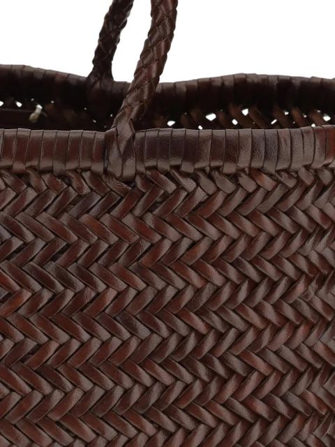 DRAGON DIFFUSION mini Flat Gora tote bag - Brown