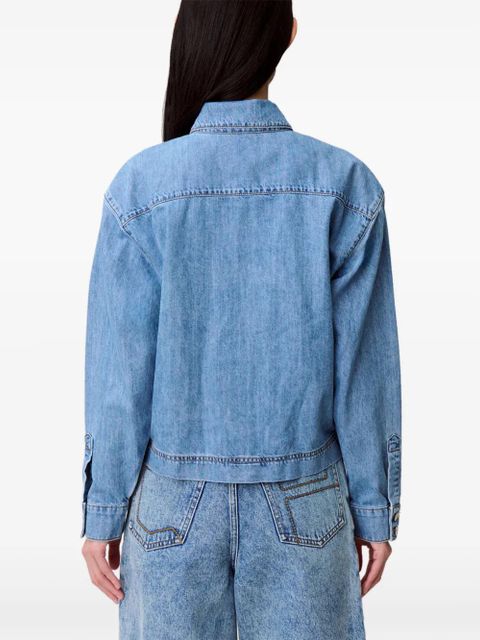 Claudie Pierlot buttoned denim shirt - Blue