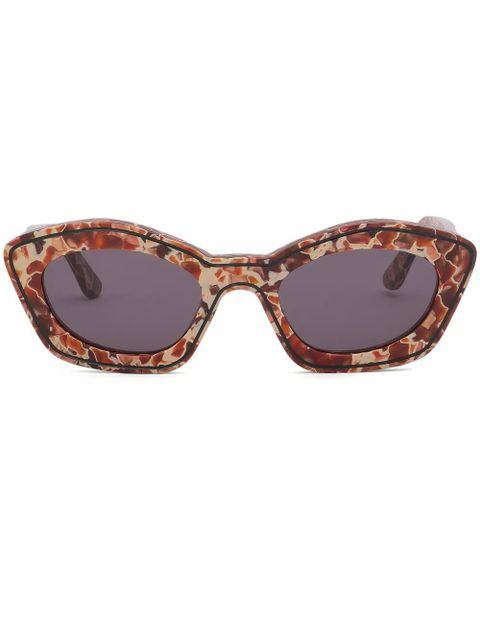 Marni Eyewear Kea Island sunglasses - Brown - zdjęcie produktu nr 1
