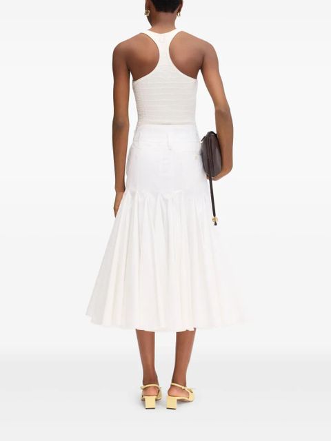 Jacquemus The Agave skirt - White - zdjęcie produktu nr 2