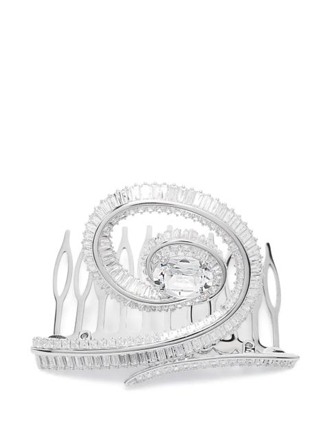 Swarovski crystal-embellished hair pin - Silver - zdjęcie produktu nr 1