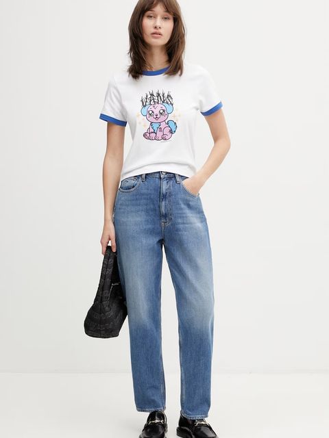 Vans T-shirt damski bawełniany - zdjęcie produktu nr 1