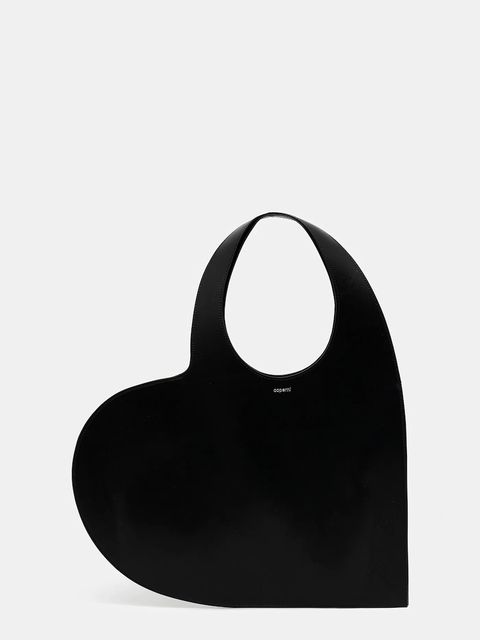 Coperni torebka skórzana Double Heart Tote kolor czarny COPBA113F6062 - zdjęcie produktu nr 1