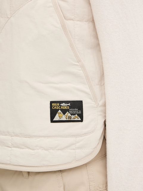 Columbia bezrękawnik sportowy dwustronny High Cascades kolor beżowy przejściowy 2138391