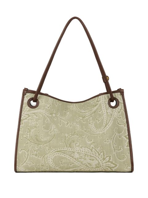 ETRO medium Eyes tote bag - Green - zdjęcie produktu nr 2