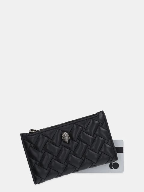 Kurt Geiger London portfel skórzany KENSINGTON damski kolor czarny 4703905109 - zdjęcie produktu nr 2