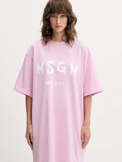 MSGM sukienka bawełniana - zdjęcie produktu nr 1
