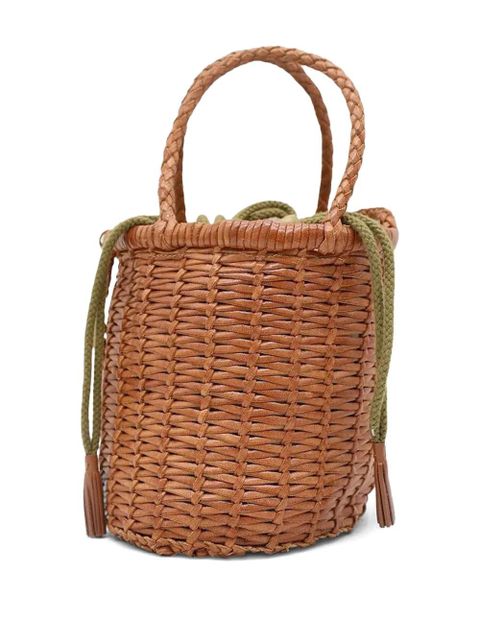 DRAGON DIFFUSION mini Lina bucket bag - Brown - zdjęcie produktu nr 2