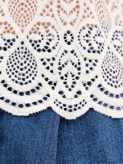 Morgan t-shirt damskie kolor beżowy DEVY