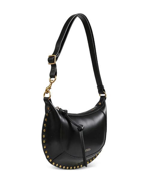 ISABEL MARANT Oskan Moon studded leather shoulder bag - Black - zdjęcie produktu nr 2