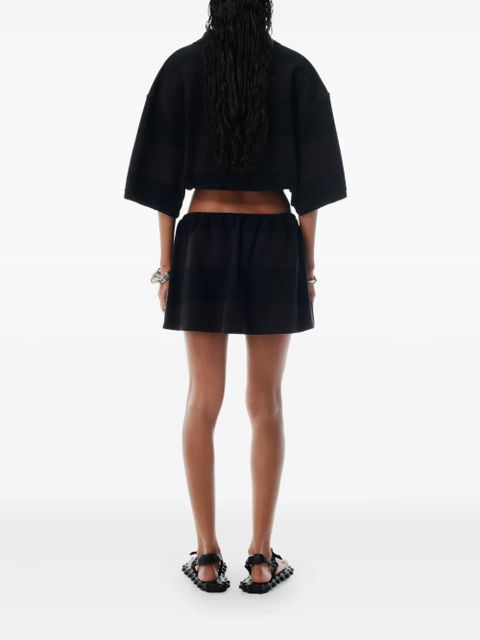 Alexander Wang cropped polo shirt - Black - zdjęcie produktu nr 2