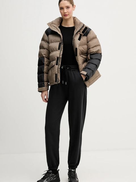 The North Face kurtka Limbara Insulated kolor brązowy zimowa NF0A8DZXBOW1