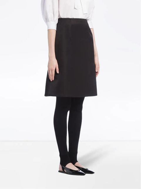 Prada Re-Nylon gabardine skirt - Black