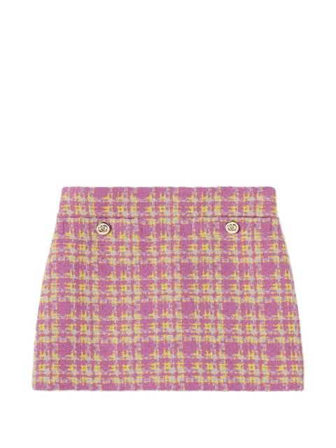 Gucci bouclé mini skirt - Pink - zdjęcie produktu nr 1