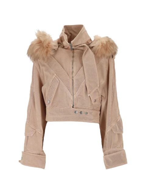 Blumarine beige cropped jacket - Neutrals - zdjęcie produktu nr 1