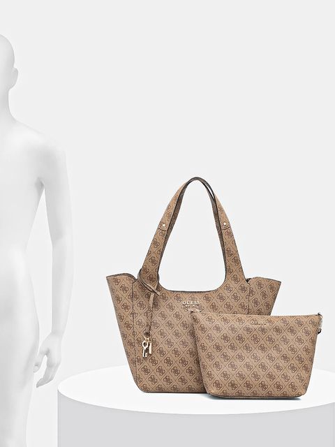 Guess torebka CALISTA kolor beżowy HWSG73 34220