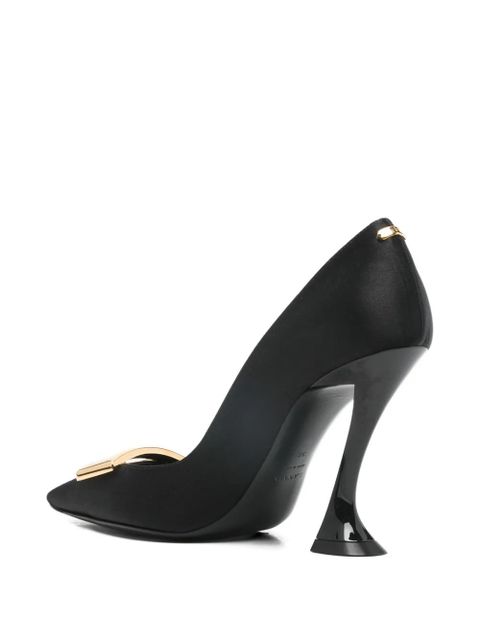 Lanvin sculpted-heel pumps - Black - zdjęcie produktu nr 2