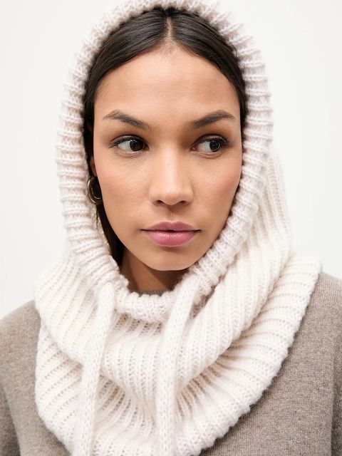 Answear.LAB kominiarka z wełną merino kolor beżowy - zdjęcie produktu nr 1