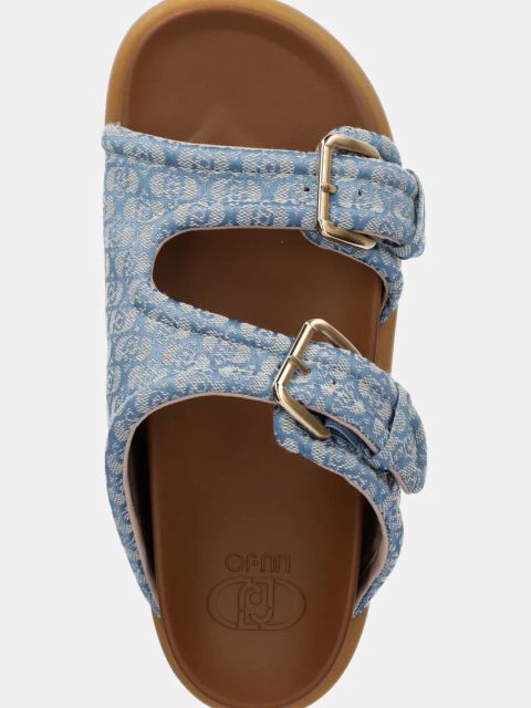 Liu Jo klapki LOREN 09 damskie kolor niebieski SA5127TX43900737