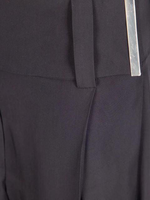 Sportmax high-waisted trousers - Black