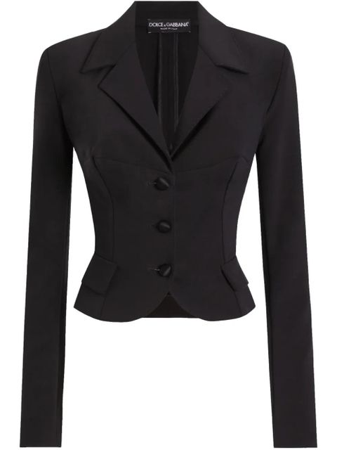 Dolce & Gabbana sculpted blazer - Black - zdjęcie produktu nr 1