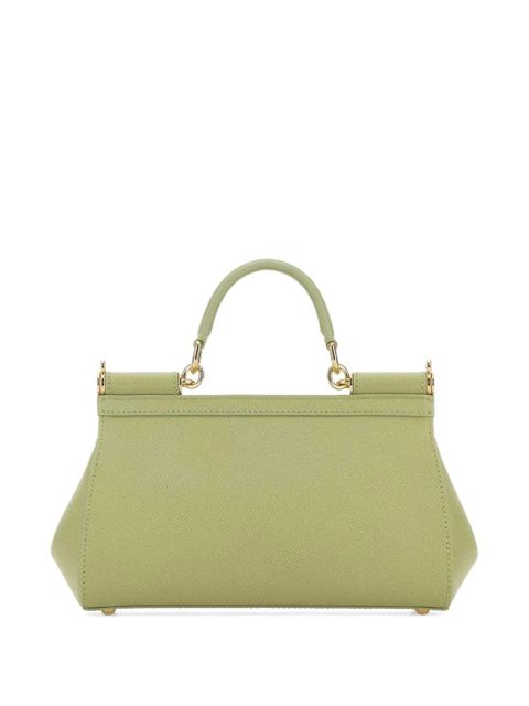 Dolce & Gabbana medium Sicily leather tote bag - Green - zdjęcie produktu nr 2