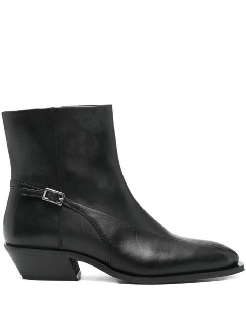ALOHAS 35mm buckle-strap boots - Black - zdjęcie produktu nr 1