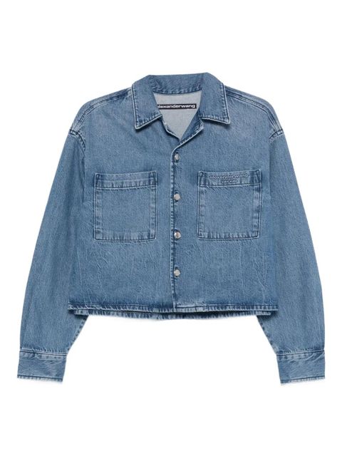 Alexander Wang buttoned pocket shirt - Blue - zdjęcie produktu nr 1