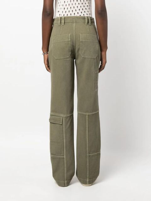 Zadig&Voltaire Pepper straight-leg trousers - Green