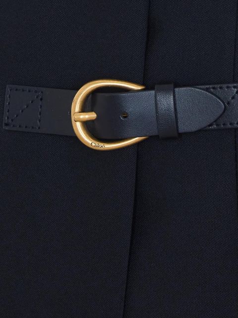 Chloé pleated midi skirt - Black