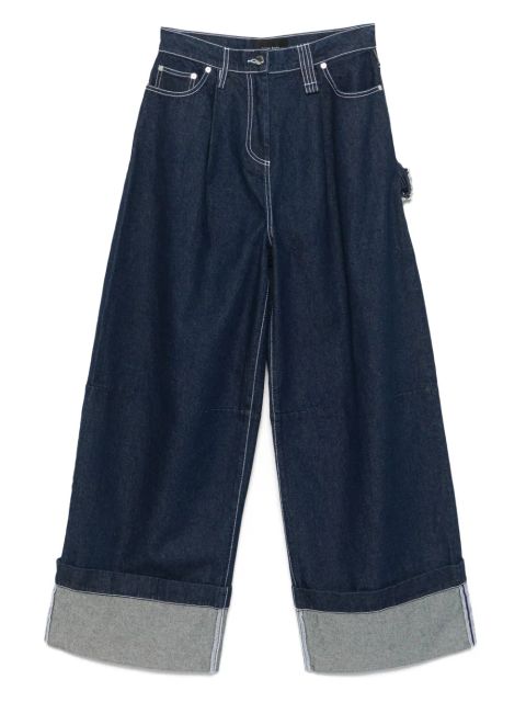 Simone Rocha Puddle jeans - Blue