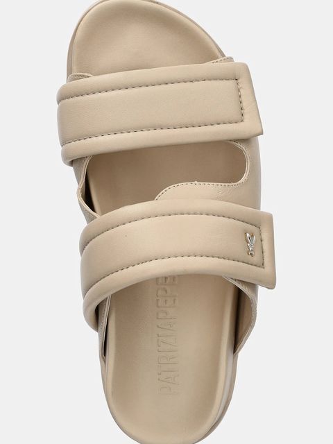 Patrizia Pepe klapki skórzane