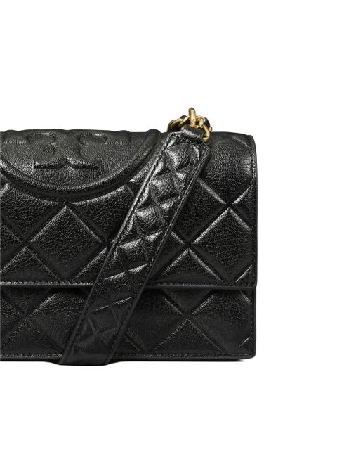 Tory Burch small Fleming shoulder bag - Black