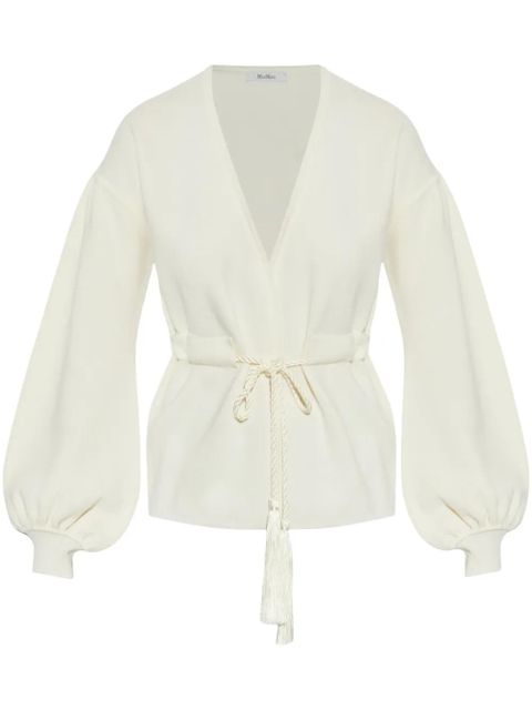 Max Mara wool blouse - White - zdjęcie produktu nr 1