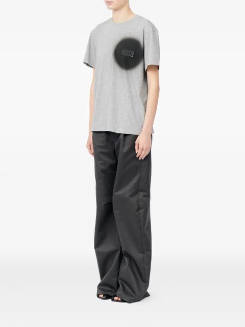 MM6 Maison Margiela roundneck appliqué sweatshirt - Grey