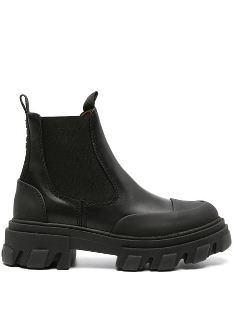 GANNI ankle Chelsea boots - Black - zdjęcie produktu nr 1