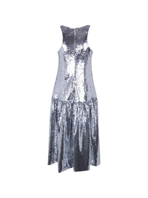 Simone Rocha sequin-embellished midi dress - Silver - zdjęcie produktu nr 2