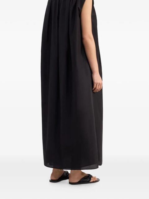 LouLou de Saison button-fastening midi dress - Black