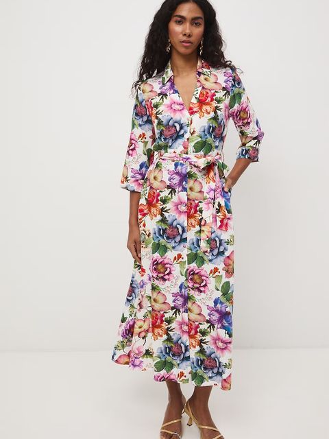 Medicine sukienka koszulowa z wiskozy - zdjęcie produktu nr 2