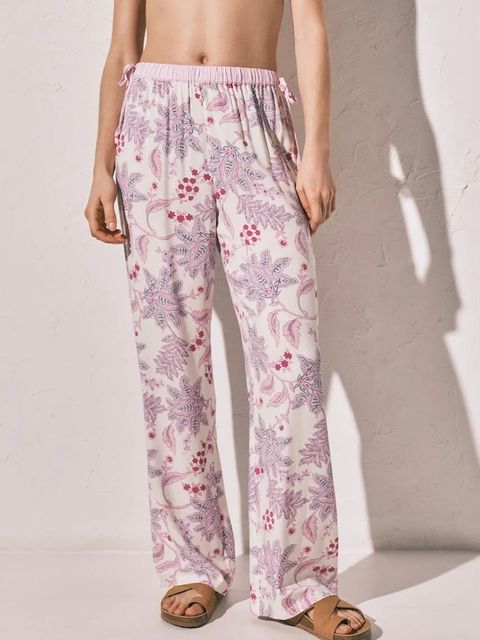 women'secret spodnie piżamowe damskie z wiskozy - zdjęcie produktu nr 2