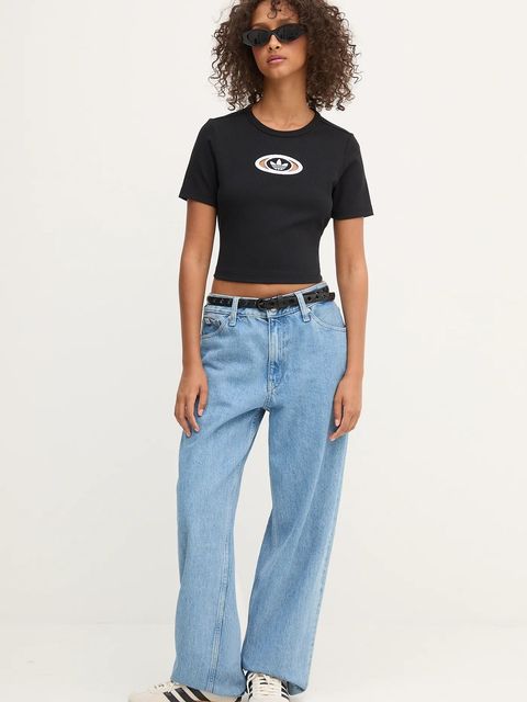 adidas Originals t-shirt Cut Out Rib Tee - zdjęcie produktu nr 1