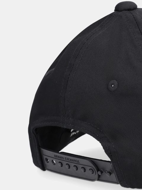 Armani Exchange czapka z daszkiem bawełniana