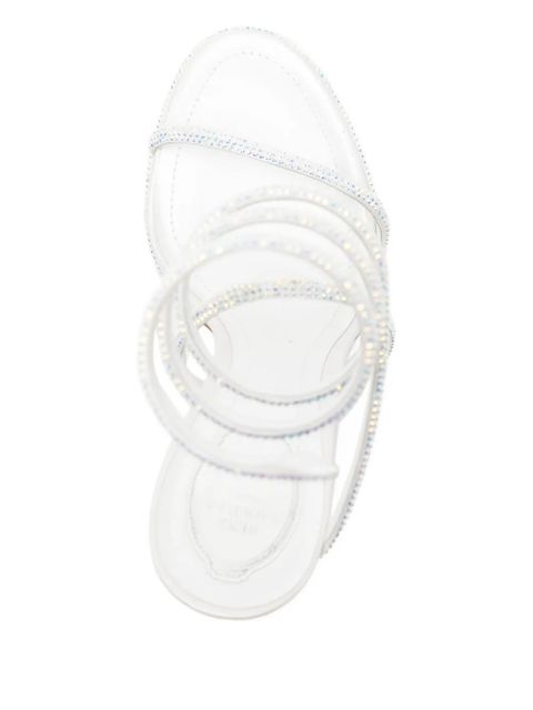 René Caovilla 120mm Cleo sandals - White