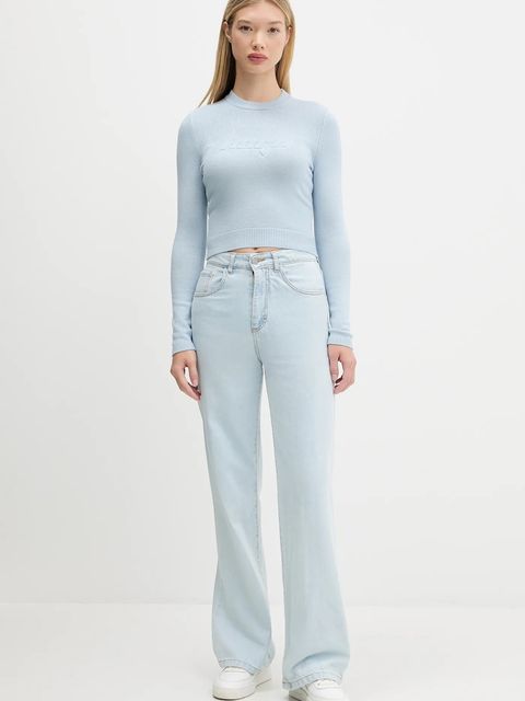 Hugo Blue sweter damski kolor niebieski lekki 50543054 - zdjęcie produktu nr 2