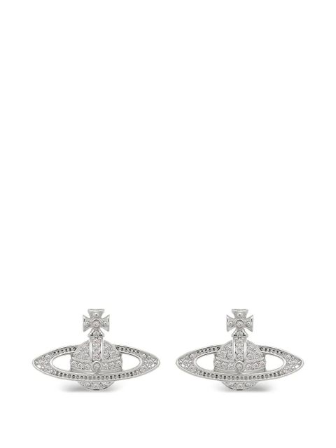 Vivienne Westwood mini Bas Relief earrings - Silver - zdjęcie produktu nr 1