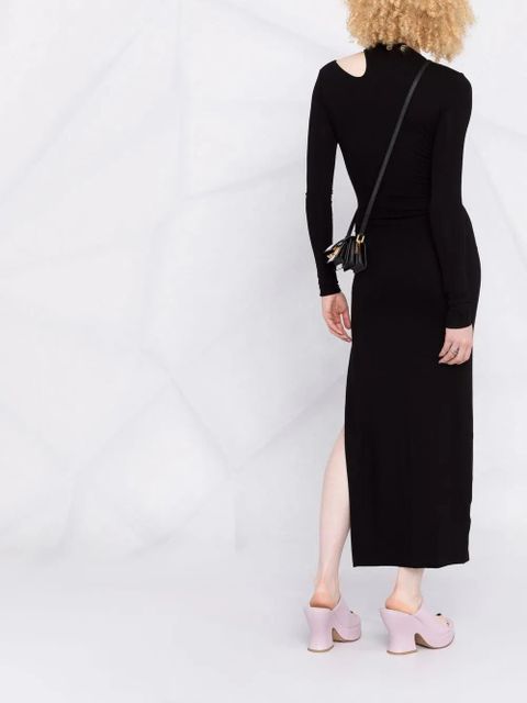 MANURÍ Bambina On A Saturday Night cut-out dress - Black