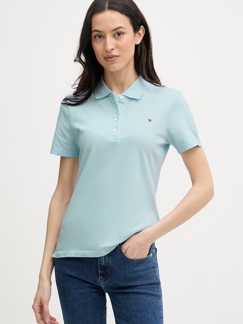 Tommy Hilfiger polo damskie z bawełną - zdjęcie produktu nr 1
