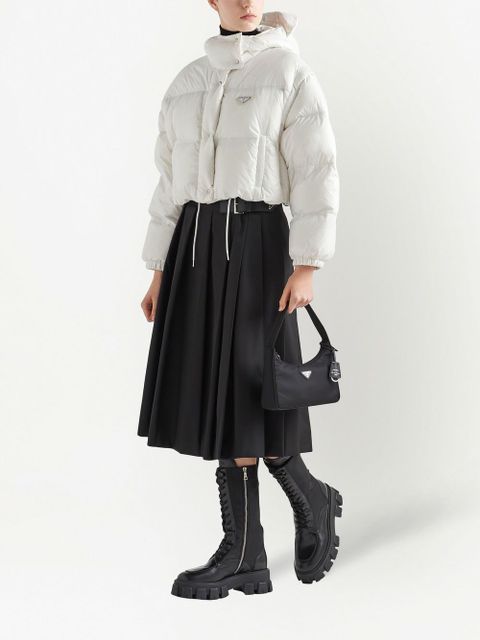 Prada Re-Nylon convertible down jacket - White - zdjęcie produktu nr 2