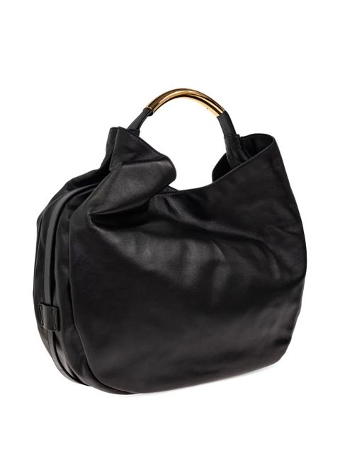 Moschino leather tote bag - Black